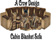 Cabin Blanket Sofa