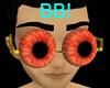 BB!Red Eye Bobbleglass M