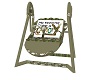 COUNTRY CAMO BABY SWING