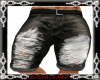 short jean noir dechirer