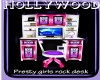 Pretty girl rock desk