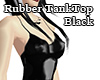 Rubber Tank Top Black