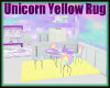 Unicorn Yellow Rug