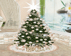 J*White Christmas Tree