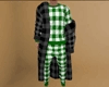 Gray Robe Plaid Layer M