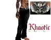 Leather / Skull buckle