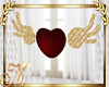 red gold Angel Heart w p