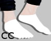 CC| White Ankle Sock