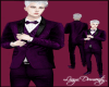 purple wedding suit