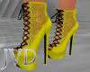 JVD Laced Yellow Boot