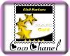 (CC) Gold Award  Stamp