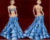 (XMCX)ELEGANT DRESS BLUE
