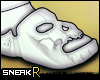 ⓢ White Skull Sandal F