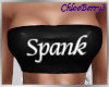 Spank Tube Top Black