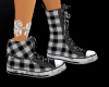 ~(R) BW Plaid Converse F