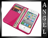 ~A~Wallet N Iphone pink