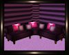 ! Corner Couch Pink Prpl
