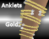 (LL)XKS Gold MultiAnklet
