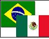 Mexico Brasil Flag