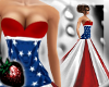 !! 4th July USA Gown