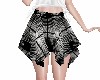 Le* Plaid Black Skirt