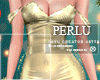 [P]Glitter Dress |Gold