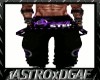 Purple Toxic Dub pants M