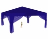 Royal Blue Canopy Tent