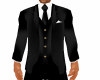 {M}Black Suit Dress Top