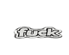 F*CK ruggy rug White