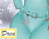 Blue Snowflake Belt