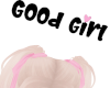 Anim Good Girl Head Sign