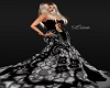 Black Lace Gown