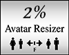 Avatar Scaler 2%