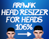 ak. head scaler 106%