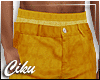 C| Yellow Short Pants