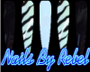 Blu&Bla Zebra XLC Nails