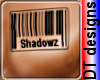 Shadowz  barcode tattoo