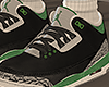 Pine Green 3's