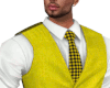 Yellow Vest w/Tie