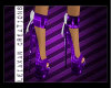 (L) Purple Cross Shoes