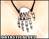{d}Skele-Hand Necklace