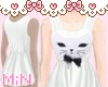 ♡ Meow white dress