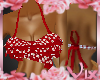 CUTEE  TOP RED FLORAL