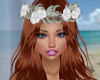 Ravishn Red Floral Crown