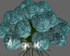 Teal Roses