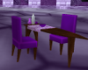 Purple Manicure Table