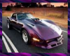 Purple Corvette Picture