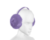⋆ ear muffs purple