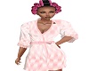 Pink Silk Bathrobe